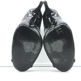 Roger Vivier Belle De Nuit Buckle Pumps Black Patent Leather Size 39