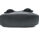 Fendi B Bag Black Patent-Trimmed Leather Chain Strap Small Shoulder Bag