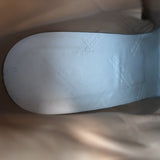 Maison Martin Margiela Lucite-Wedge Ankle Boots Camel Suede Size 37.5