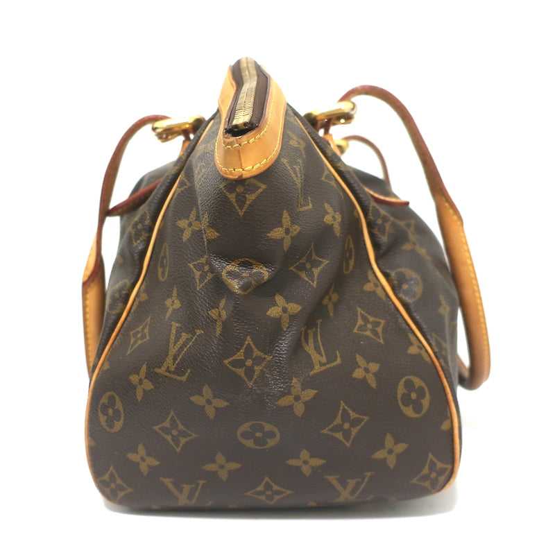 Louis Vuitton Tivoli GM Shoulder Bag Brown Monogram Canvas