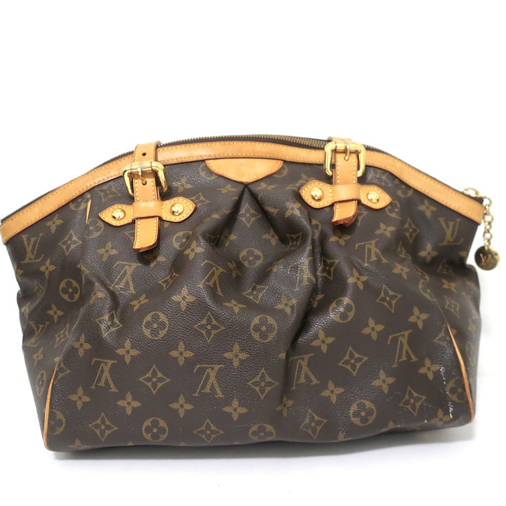 Louis Vuitton Tivoli GM Shoulder Bag Brown Monogram Canvas
