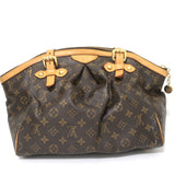 Louis Vuitton Tivoli GM Shoulder Bag Brown Monogram Canvas