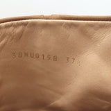 Maison Martin Margiela Lucite-Wedge Ankle Boots Camel Suede Size 37.5