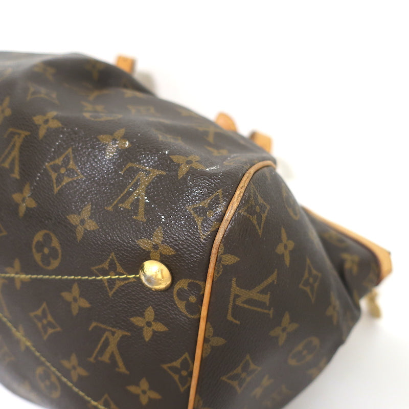 Louis Vuitton Tivoli GM Shoulder Bag Brown Monogram Canvas