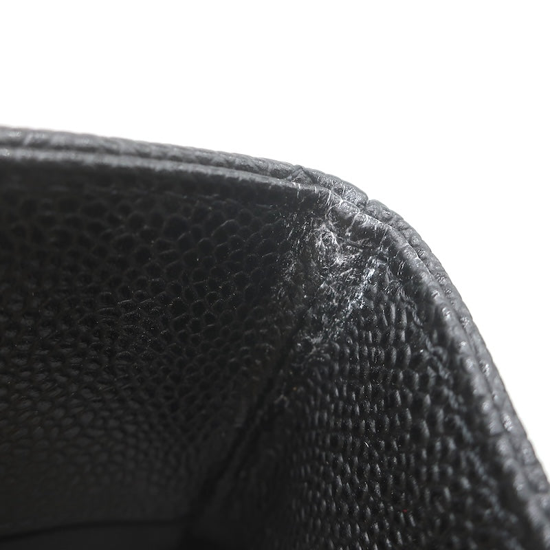 Chanel 2010 Grand Shopping GST Tote Black Caviar Quilted Leather NEW