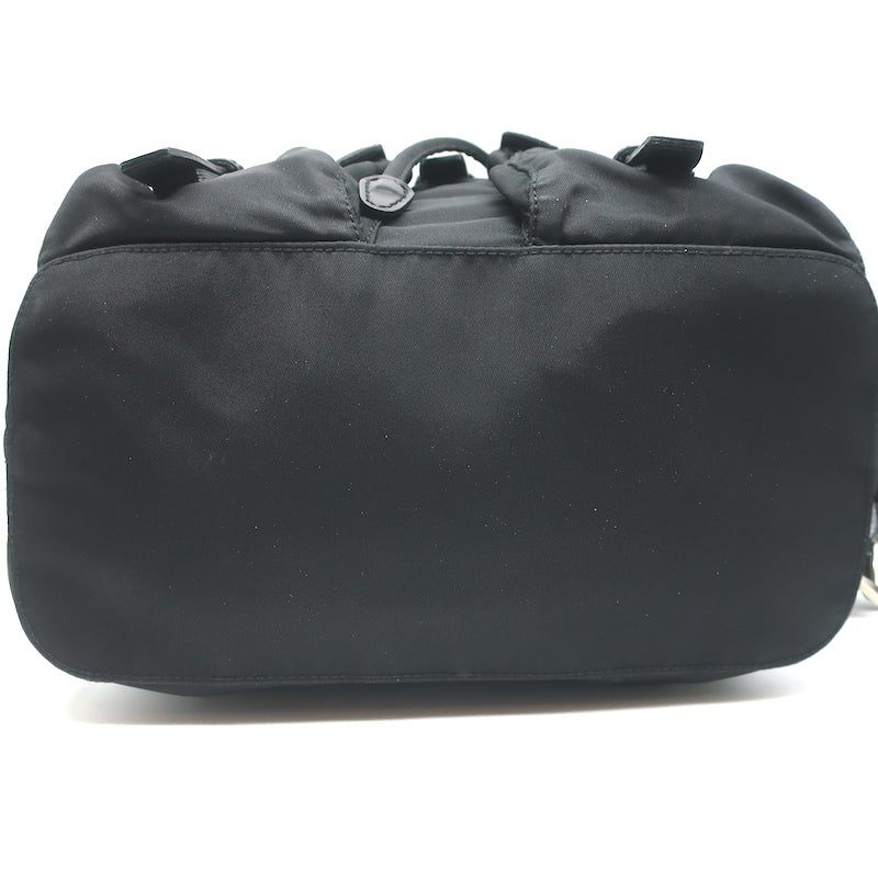 Prada Tessuto Nylon Small Backpack Black