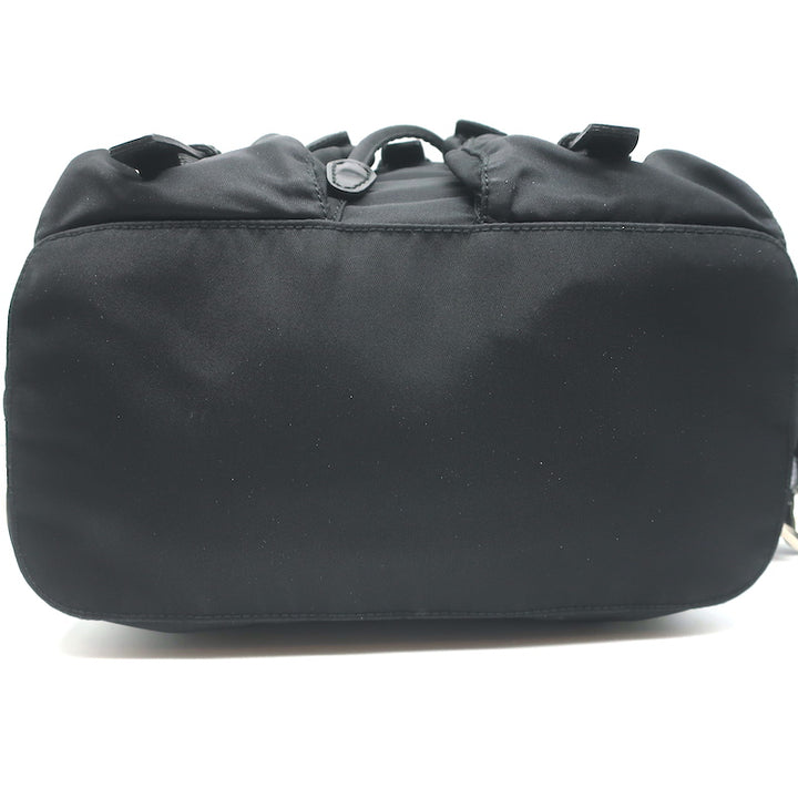 Prada Tessuto Nylon Small Backpack Black