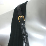 Fendi First Small Crossbody Bag Black Leather Clutch