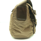 Prada Nylon Vela Messenger Bag Army Green