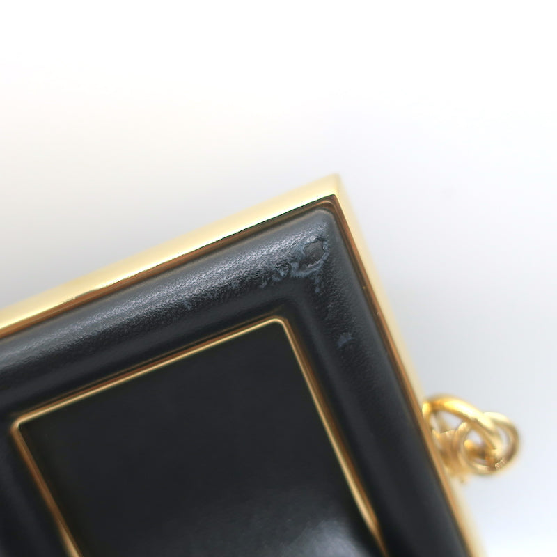 Fendi First Small Crossbody Bag Black Leather Clutch