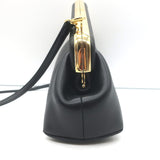 Fendi First Small Crossbody Bag Black Leather Clutch