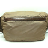 Prada Nylon Vela Messenger Bag Army Green