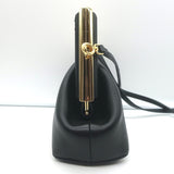 Fendi First Small Crossbody Bag Black Leather Clutch