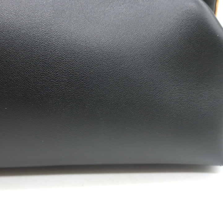 Fendi First Small Crossbody Bag Black Leather Clutch
