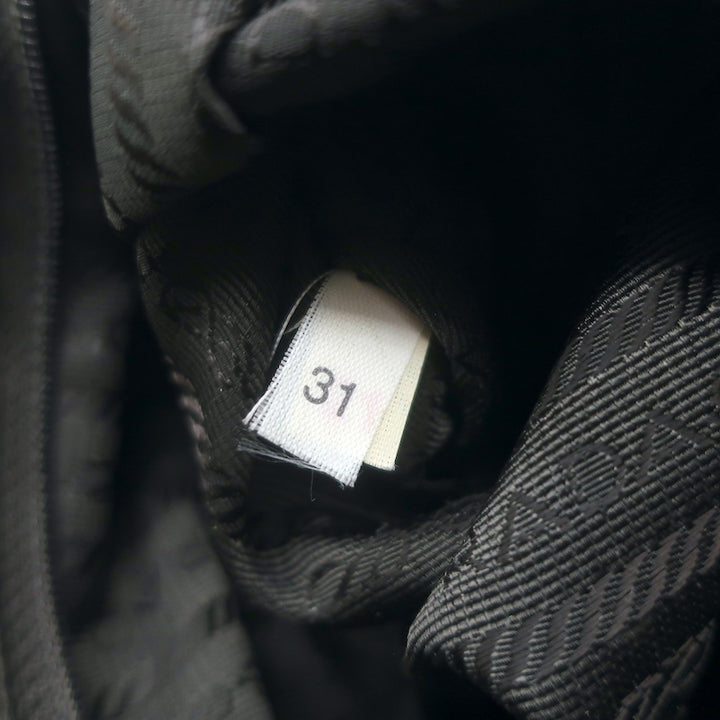 Prada Nylon Vela Messenger Bag Army Green