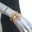 Oscar de la Renta Flower Cuff Bracelet Gold-Plated