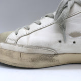 Golden Goose Superstar Zebra & Leopard Print Sneakers White Leather Size 39
