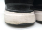 Chanel 22P CC Low Top Sneakers Black Mesh & Suede Size 37