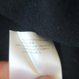 Stella McCartney Eagle Jacquard Crewneck Sweater Navy Virgin Wool Size 36