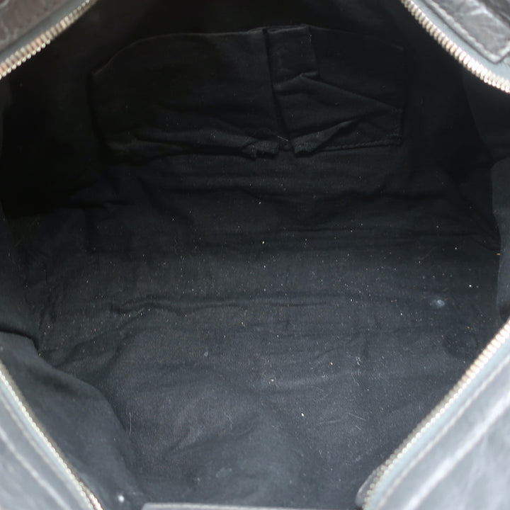 Balenciaga Giant 12 City Bag Dark Gray Leather Medium Tote