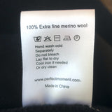 Perfect Moment Powder Intarsia Sweater Red/White/Navy Wool Size Medium