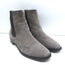 Balenciaga Wingtip Chelsea Boots Gray Suede Size 39.5 Flat Ankle Boots