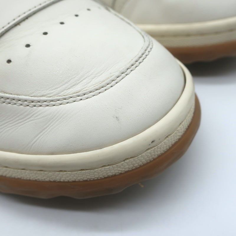 Gucci MAC80 GG Low Top Sneakers Ecru Leather Size 9