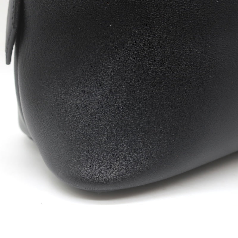 Hermes 2006 Bolide Web 1923 Bag Black Swift Leather Palladium Hardware