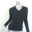 TSE Classic Cashmere V-Neck Sweater Black Size Small