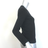 TSE Classic Cashmere V-Neck Sweater Black Size Small