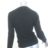 TSE Classic Cashmere V-Neck Sweater Black Size Small