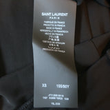 Saint Laurent Micro-Studded Mini Halter Dress Rose Gold/Black Size Extra Small