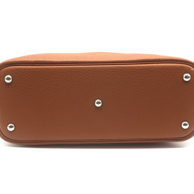 Hermes 2006 Bolide 31 Bag Gold Taurillon Clemence Leather Palladium Hardware