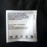 Chanel Frayed Boucle Tweed Skirt Black Checked Wool-Blend Size 40