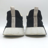 Hermes Bouncing Sneakers Black Mesh & Light Gray Suede Size 43.5