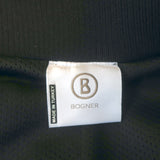 Bogner Robyn Houndstooth Fleece Jacket Black & Cream Size US 8