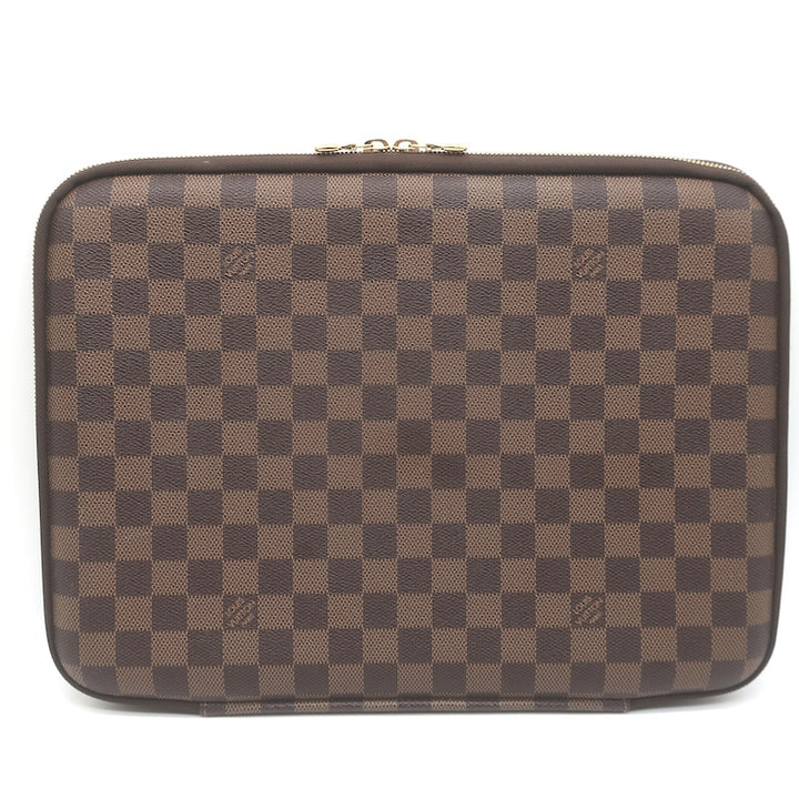 Louis Vuitton Damier Canvas 13 Inch Laptop Case Ebony