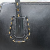 Givenchy Chain-Trimmed Small Antigona black leather crossbody, authentic pre-owned