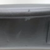Givenchy Small Antigona black leather crossbody with chain trim and gold hardware, pre-owned authentic luxury bag