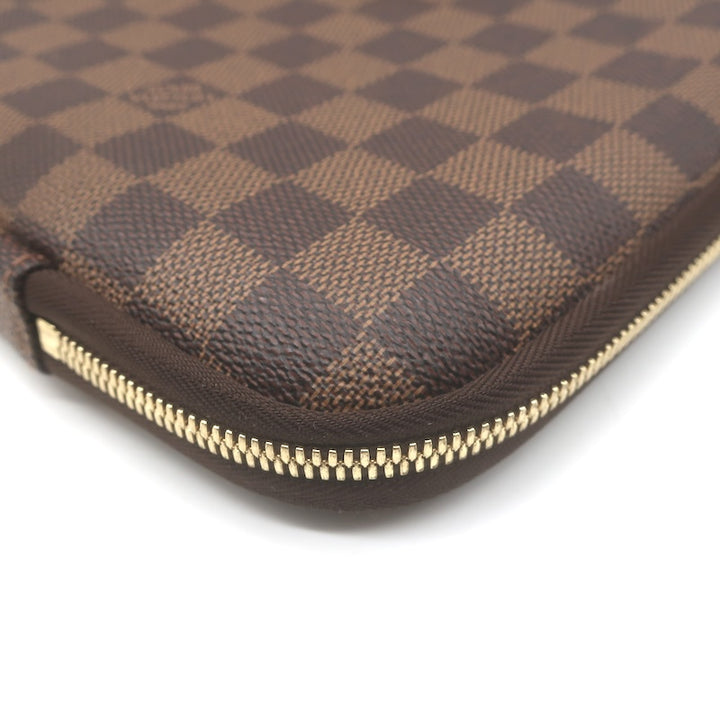 Louis Vuitton Damier Canvas 13 Inch Laptop Case Ebony