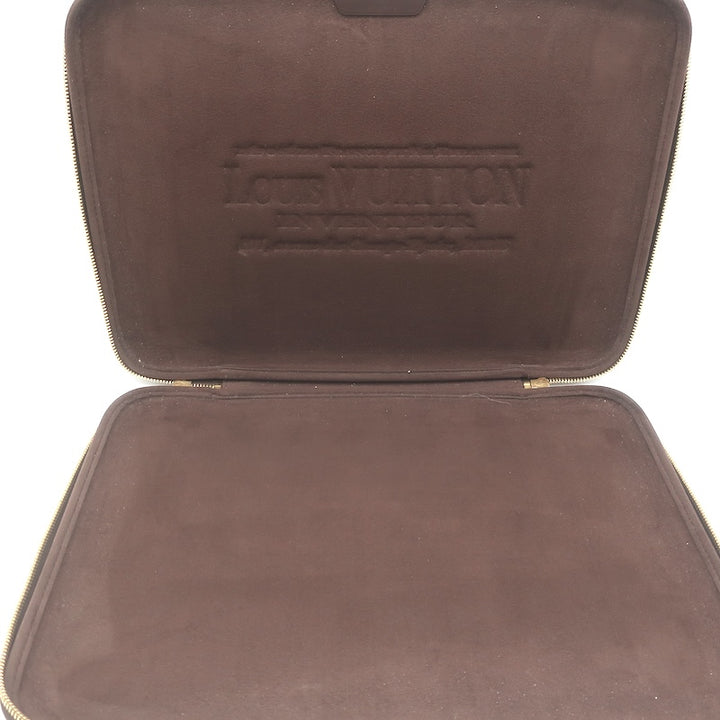 Louis Vuitton Damier Canvas 13 Inch Laptop Case Ebony