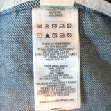 Victoria Beckham High-Rise Patch Pocket Jeans Blue Denim Size 27