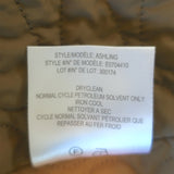 Theory Ashling Belted Trench Coat Brown Cotton Size Medium