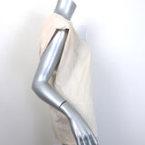 Sabina Musayev Samara Padded Shoulder Top Ivory Size Medium NEW