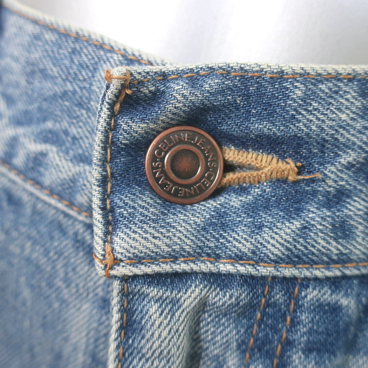 Celine Flared Surf Jeans Union Wash Denim Size 27