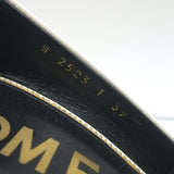 Tom Ford Pumps White Patent Leather Size 39 Pointed Toe Heels NEW