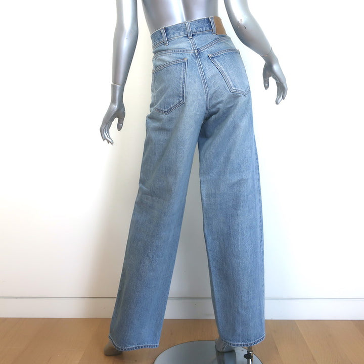 Celine Flared Surf Jeans Union Wash Denim Size 27