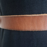 Authentic Gucci GG Marmont brown leather belt, pre-owned luxury accessory with signature GG hardware