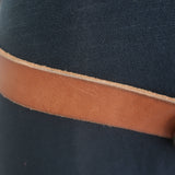 Gucci GG Marmont belt, brown leather, authentic pre-owned designer piece with gentle wear