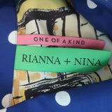 Rianna + Nina One of a Kind Tiered Maxi Shirtdress Multi Printed Silk One Size